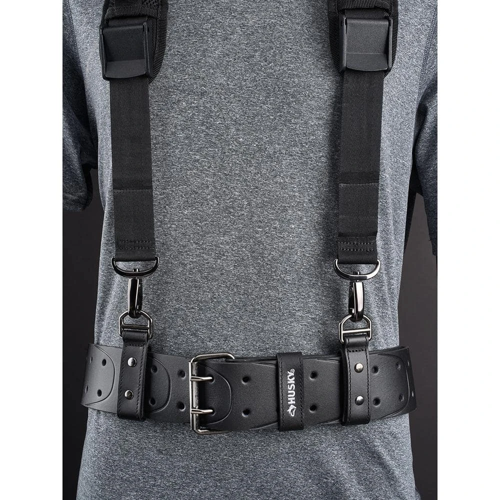 Husky 2-1/2 In. 5 In Padded Work Tool Belt In Black 3 Husky 2-1/2 In. 5 In Padded Work Tool Belt In Black - Image 3
