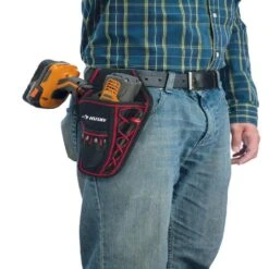 Husky 1-Pocket Drill Holster 3 Husky 1-Pocket Drill Holster -Husky Shop black husky tool belts gp 45854n13 c3 1000