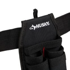 Husky 5 In. 5-Pocket Black Four Barrel Tool Belt Pouch -Husky Shop black husky tool belts hd00131 th 4f 1000
