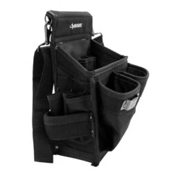 Husky Heavy-Duty 14-Pocket Electrician's Tool Belt Pouch In Black 11 Husky Heavy-Duty 14-Pocket Electrician's Tool Belt Pouch In Black -Husky Shop black husky tool belts hd00143 40 1000