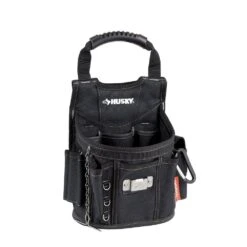 Husky Large Utility Tool Belt Pouch -Husky Shop black husky tool belts hd00170 a0 1000