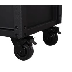 Husky Tool Storage 31 In. W 6-Drawer Black Rolling Tool Cart -Husky Shop black husky tool carts h30mech6blk 1f 1000