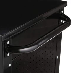 Husky Tool Storage 33 In. W Mechanics Cart With Extended Side Table And Bottle Tray -Husky Shop black husky tool carts xhouc3304b11 77 1000