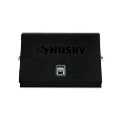 Husky Heavy-Duty 30 In. W X 15 In. D Black Steel Portable Triangle Top Chest For Sockets, Wrenches And Screwdrivers