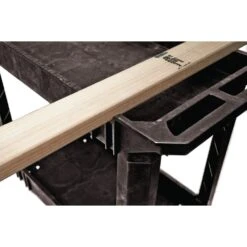 Husky 2-Tier Plastic 4-Wheeled Service Cart In Black 11 Husky 2-Tier Plastic 4-Wheeled Service Cart In Black -Husky Shop black husky utility carts 12603 1f 1000