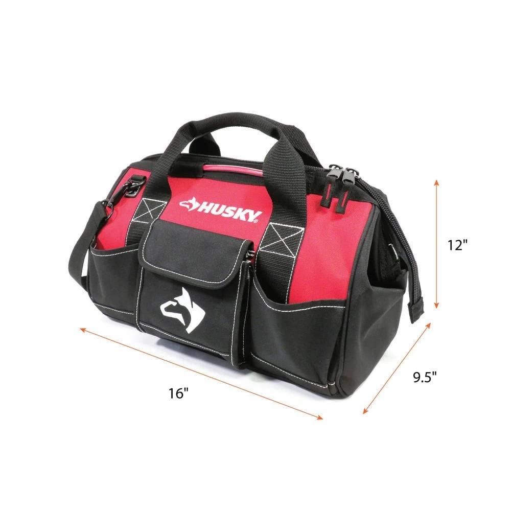 Husky 16 In. Spring-Loaded Tool Bag 10 Husky 16 In. Spring-Loaded Tool Bag - Image 10