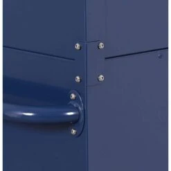 Husky Standard Duty 42 In. X 18 In. D 12-Drawer Blue Rolling Tool Chest Combo -Husky Shop blue husky tool chest combos h42ch4tr8blu 44 1000