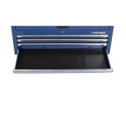 Husky Standard Duty 42 In. X 18 In. D 12-Drawer Blue Rolling Tool Chest Combo -Husky Shop blue husky tool chest combos h42ch4tr8blu fa 1000