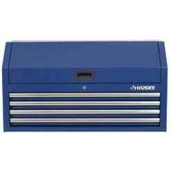 Husky Standard Duty 42 In. 4-Drawer Blue Top Tool Chest -Husky Shop blue husky top tool chests h42ch4blu 4f 1000