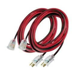 Husky 50 Ft.14/3 Single Lighted Extension Cord (2-Pack) -Husky Shop general purpose cords hw14350l2pk 4f 1000