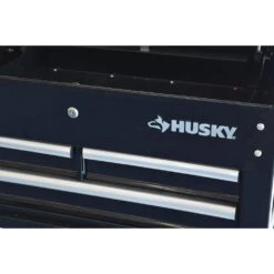 Husky 30 In. Wide By 20 In. Deep 3-Drawer Mechanics Tool Cart, Gloss Black 18 Husky 30 In. Wide By 20 In. Deep 3-Drawer Mechanics Tool Cart, Gloss Black -Husky Shop gloss black husky tool carts houc3003b11 1d 1000