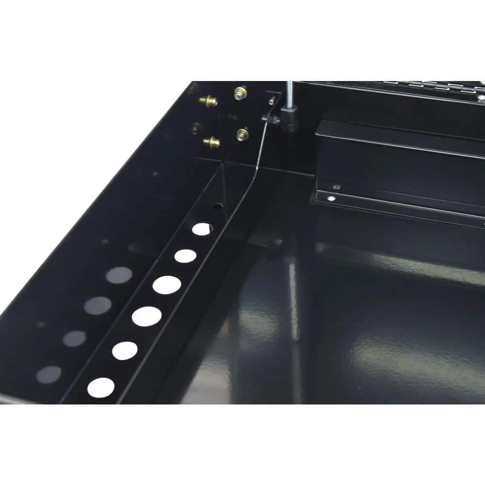 Husky 30 In. Wide By 20 In. Deep 3-Drawer Mechanics Tool Cart, Gloss Black 6 Husky 30 In. Wide By 20 In. Deep 3-Drawer Mechanics Tool Cart, Gloss Black - Image 6