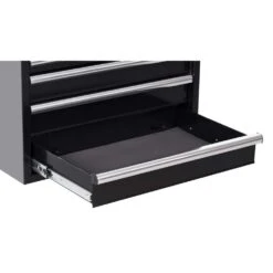 Husky Tool Storage 26 In. W X 16 In. D 5-Drawer Gloss Black Top Tool Chest -Husky Shop gloss black husky top tool chests h26ch5blk 4f 1000