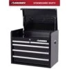 Husky Tool Storage 26 In. W X 16 In. D 5-Drawer Gloss Black Top Tool Chest -Husky Shop gloss black husky top tool chests h26ch5blk 64 1000
