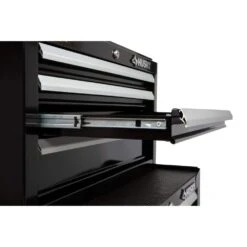 Husky 26 In. W X 12 In. D Standard Duty 4-Drawer Top Tool Chest In Gloss Black -Husky Shop gloss black husky top tool chests hkst98065bk 77 1000