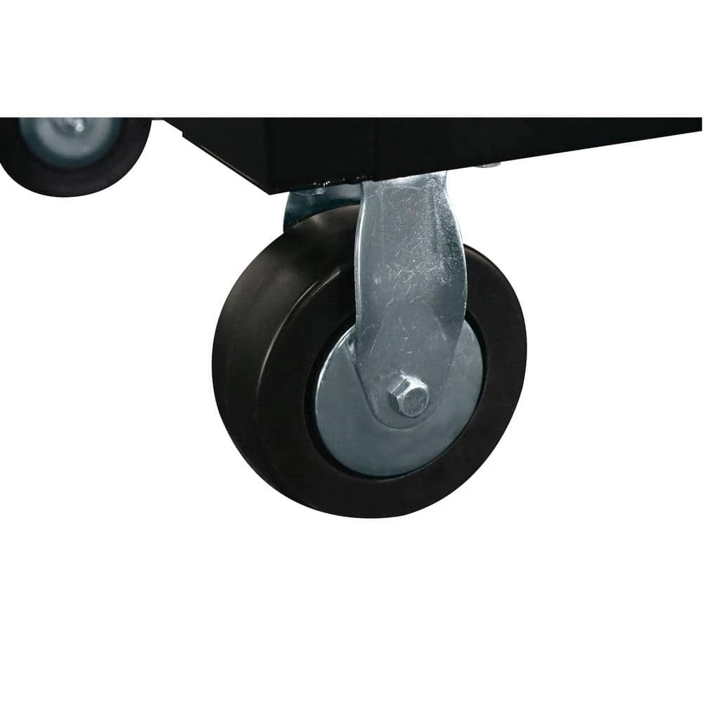 Husky 52 In. W X 25 In. D Standard Duty 9-Drawer Mobile Workbench Tool Chest With Solid Wood Top In Gloss Black 9 Husky 52 In. W X 25 In. D Standard Duty 9-Drawer Mobile Workbench Tool Chest With Solid Wood Top In Gloss Black - Image 9