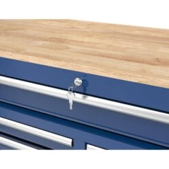 Husky Tool Storage 46 In. W X 18 In. D 9-Drawer Gloss Blue Mobile Workbench Cabinet 19 Husky Tool Storage 46 In. W X 18 In. D 9-Drawer Gloss Blue Mobile Workbench Cabinet -Husky Shop gloss blue husky mobile workbenches h46x18mwc9blu 4f 1000