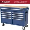 Husky Tool Storage 46 In. W X 18 In. D 9-Drawer Gloss Blue Mobile Workbench Cabinet 31 Husky Tool Storage 46 In. W X 18 In. D 9-Drawer Gloss Blue Mobile Workbench Cabinet -Husky Shop gloss blue husky mobile workbenches h46x18mwc9blu 64 1000