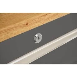 Husky 46 In. W X 25 In. D 9-Drawer Gloss Gray Mobile Workbench -Husky Shop gloss gray husky mobile workbenches hotc4609b46m 76 1000