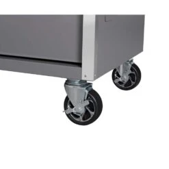 Husky Tool Storage 52 In. W X 25 In. D Standard Duty Gloss Gray Mobile Workbench Tool Chest -Husky Shop gloss gray with silver trim husky mobile workbenches h52mwc10gry 76 1000