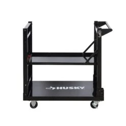 Husky 33 In. W Folding Utility Cart -Husky Shop gloss husky tool carts 00069 1f 1000