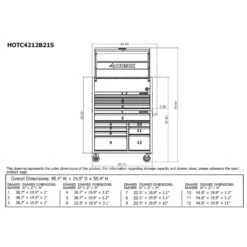 Husky 42 In. 12-Drawer 24.5 In. Deep Tool Chest/Rolling Cab Set Gross Red 16 Husky 42 In. 12-Drawer 24.5 In. Deep Tool Chest/Rolling Cab Set Gross Red -Husky Shop gloss red husky tool chest combos hotc4212b21s a0 1000