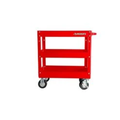 Husky 28 In. 3 Tier Cart, Gloss Red -Husky Shop gloss red husky utility carts houc28a3b21 1f 1000