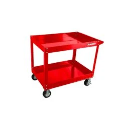 Husky 36 In. 2 Tier Cart, Gloss Red -Husky Shop gloss red husky utility carts houc36a2b21 1f 1000
