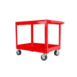 Husky 36 In. 2 Tier Cart, Gloss Red -Husky Shop gloss red husky utility carts houc36a2b21 4f 1000