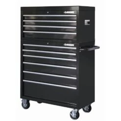 Husky 40 In. 10-Drawer Tool Chest And Rolling Tool Cabinet Set, Black 9 Husky 40 In. 10-Drawer Tool Chest And Rolling Tool Cabinet Set, Black -Husky Shop glossy black husky tool chest combos hotc4010b5ers c3 1000