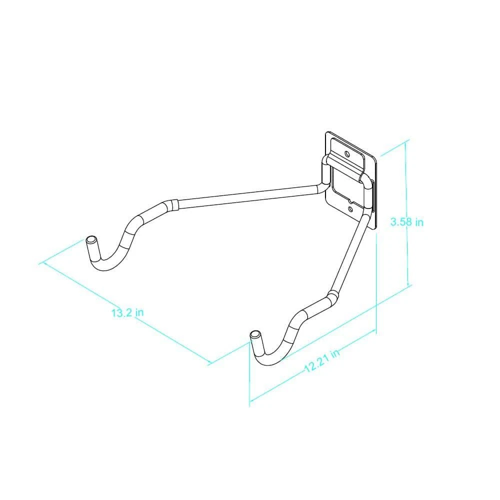 Husky Heavy-Duty Flip Up Storage Hanger 3 Husky Heavy-Duty Flip Up Storage Hanger - Image 3