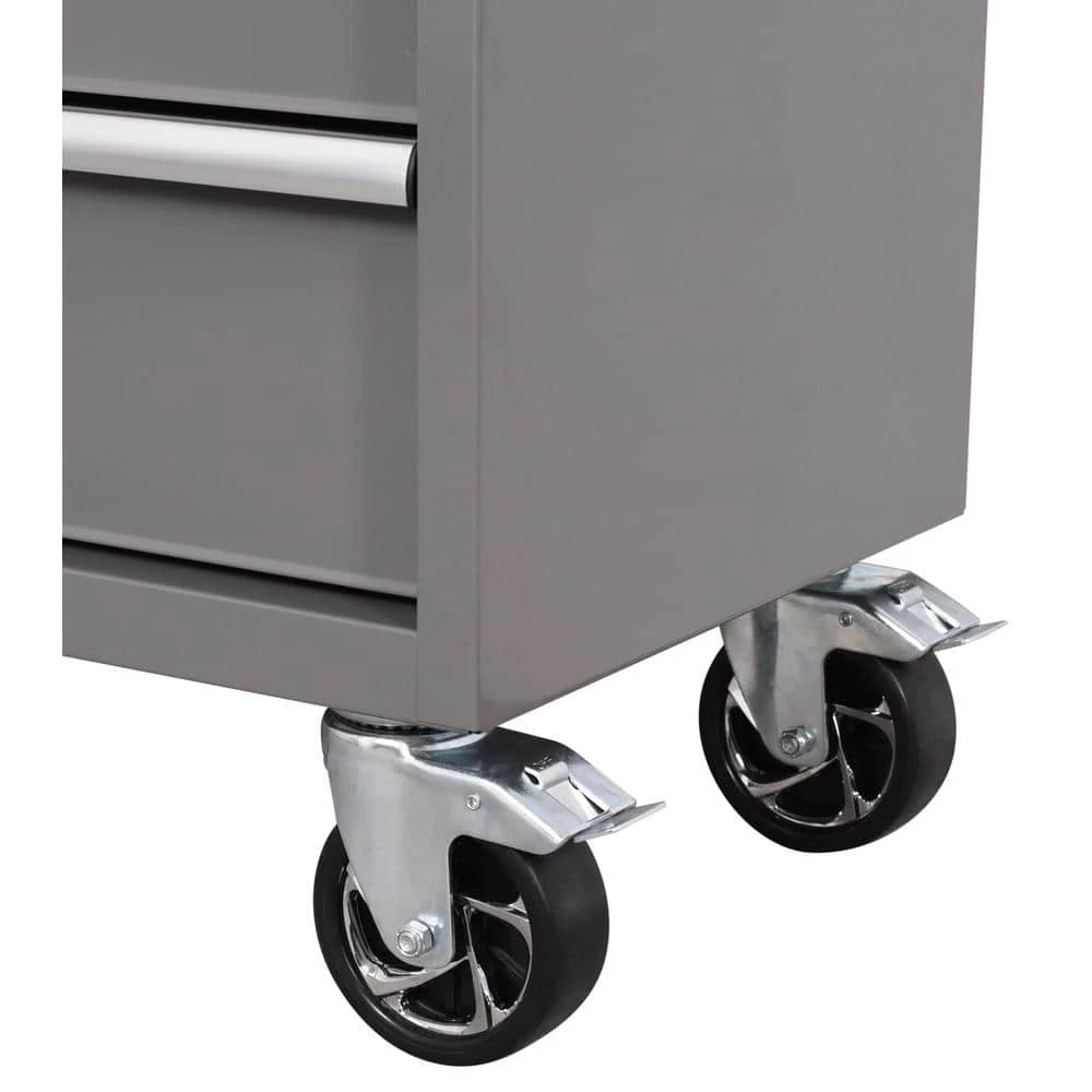 Husky Standard-Duty 27 In. 7-Drawer Gray Rolling Tool Cabinet 5 Husky Standard-Duty 27 In. 7-Drawer Gray Rolling Tool Cabinet - Image 5