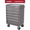 Husky Standard-Duty 27 In. 7-Drawer Gray Rolling Tool Cabinet 28 Husky Standard-Duty 27 In. 7-Drawer Gray Rolling Tool Cabinet -Husky Shop gray husky tool cabinets h27tr5gry 64 1000