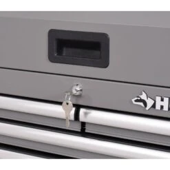Husky Tool Storage 27 In. W Standard Duty Gray Tool Chest Combo -Husky Shop gray husky tool chest combos h27ch5tr7gry g3 1f 1000