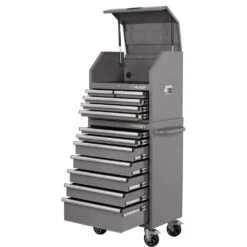 Husky Tool Storage 27 In. W Standard Duty Gray Tool Chest Combo -Husky Shop gray husky tool chest combos h27ch5tr7gry g3 a0 1000