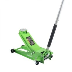 Husky 3-Ton Green Low Profile Floor Jack With Quick Lift