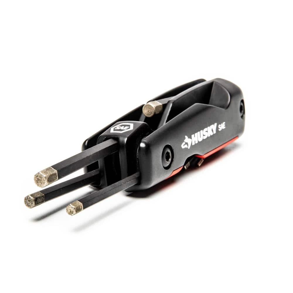 Husky Folding Diamond SAE Hex Key Set (8-Piece) 7 Husky Folding Diamond SAE Hex Key Set (8-Piece) - Image 7