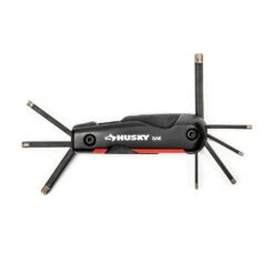 Husky Folding Diamond SAE Hex Key Set (8-Piece)