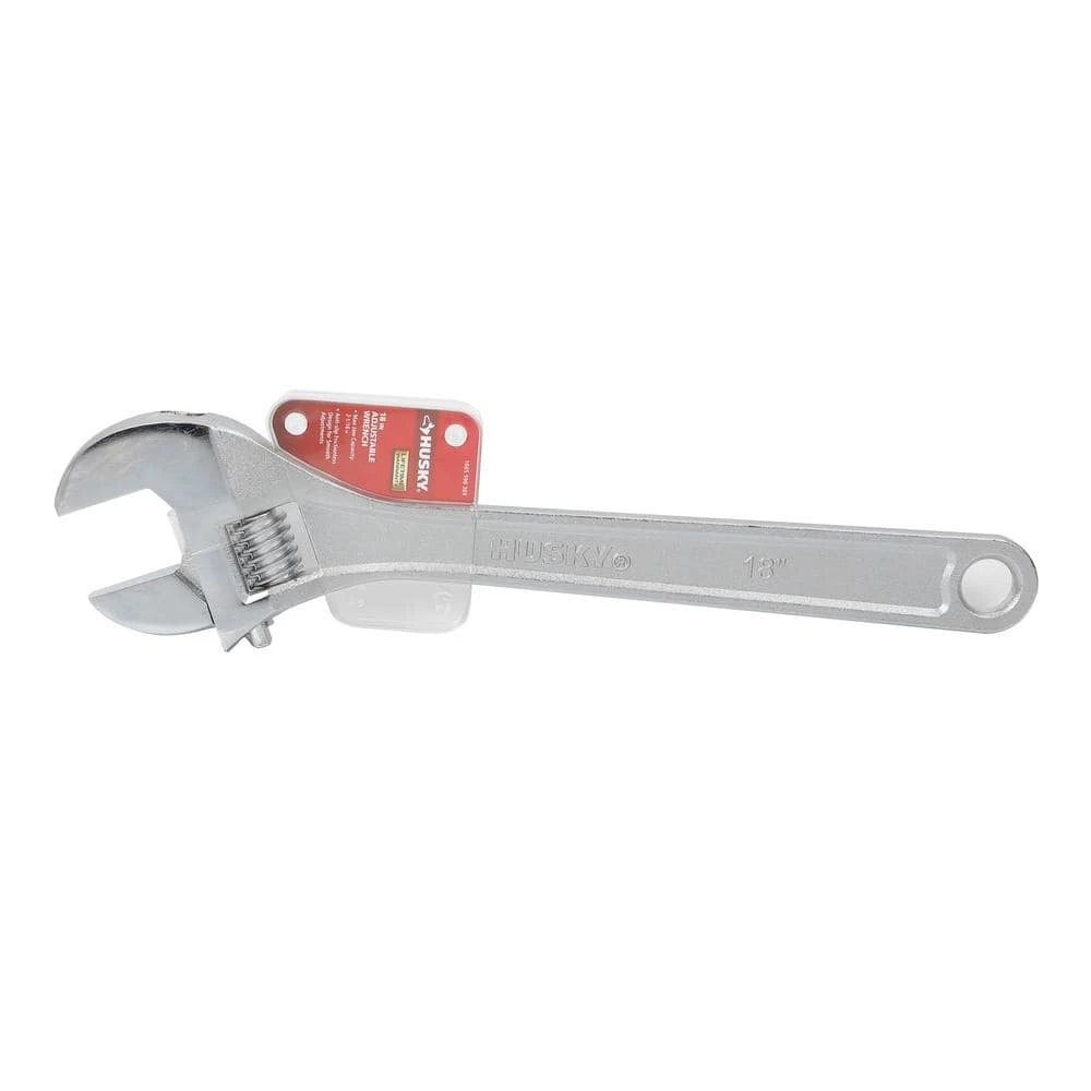 Husky 18 In. Adjustable Wrench 6 Husky 18 In. Adjustable Wrench - Image 6