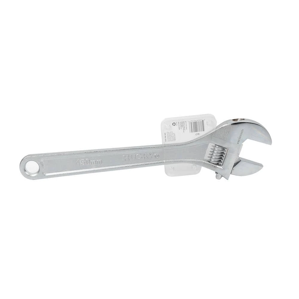 Husky 18 In. Adjustable Wrench 7 Husky 18 In. Adjustable Wrench - Image 7