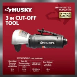 Husky 3 In. Cut-Off Tool 11 Husky 3 In. Cut-Off Tool -Husky Shop husky air cut off tools h4210 1d 1000