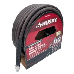 Husky 1/4 In. X 50 Ft. High-Pressure Air Hose -Husky Shop husky air hoses 566 50 hom 4f 1000