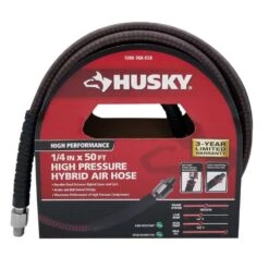 Husky 1/4 In. X 50 Ft. High-Pressure Air Hose -Husky Shop husky air hoses 566 50 hom c3 1000