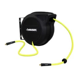 Husky 3/8 In. X 50 Ft. Hybrid Retractable Hose Reel