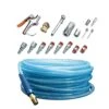 Husky 1/4 In. X 50 Ft. Poly Air Hose And Air Accessories Kit (17-Pieces) -Husky Shop husky air hoses ab 50c 17k 64 1000