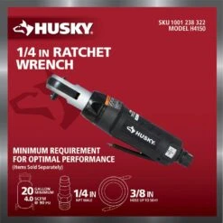 Husky 1/4 In. Ratchet Wrench -Husky Shop husky air ratchet wrenches h4150 77 1000