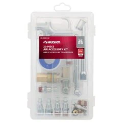 Husky Air Compressor Accessory Kit (20-Piece) -Husky Shop husky air tool accessory kits 41226bxhom c3 1000