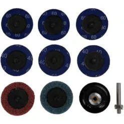 Husky Surface Prep Kit (10-Piece) -Husky Shop husky air tool accessory kits hda00700 76 1000