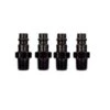 Husky 1/4 In. High Flow Aluminum Male Plugs (4-Pack) -Husky Shop husky air tool fittings hda22300 64 1000