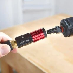 Husky High Flow Aluminum Quick Coupler 8 Husky High Flow Aluminum Quick Coupler -Husky Shop husky air tool fittings hda22400 77 1000